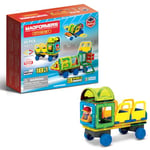 Magformers City Go magnetic construction set. Make Cars, Lorries, Trains and Trams.