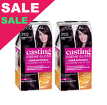 L'Oreal Casting Creme Gloss 3102 Cool Dark Brown Hair Color 2-Pack