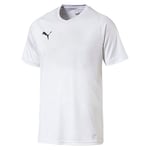 PUMA Homme Liga Jersey Core Maillot, Puma White-puma Black, XL EU