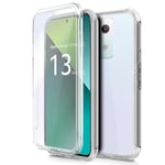 Cool 3D Silicone Case for Xiaomi Redmi Note 13 Pro 5G (Transparent Front + Back)