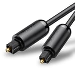 Ugreen Audio Digital Optical Fiber Toslink Kabel 1.5m - Grå