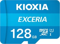 Kioxia 128GB Exceria U1 Class 10 microSD