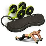 Abdominal Training Workout Roller Push Up Home Gym Abs Equipment Exercise Body Fitness Ab Roller Wheel Core Exercise Strength Kit