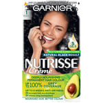 Garnier Nutrisse Permanent Hair Dye (Various Shades) - 1 Black