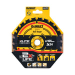 Dewalt Sagblad elite 165x20x24t dt10624 oppladbart 