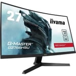 Ecran PC Gamer Incurvé IIYAMA GMaster Red Eagle G2766HSUB1 27 FHD Dalle VA 1 ms 165Hz