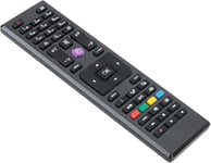 Telecommande Tv Rc4875, Universelle Prête À L'Emploi Led Tv Pour Jvc Telefunken Te22275B35Txg Te32182B301C10 Cr-Tv20-100 Sl48990 Xd28Hdv Fle40382Smart