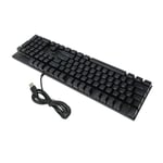 104 Keys Mechanical Keyboard With Blue Switch 28 Backlight Modes Dual Color GFL