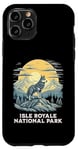 Coque pour iPhone 11 Pro Isle Royale National Park Grey Wolf Vacation Wildlife