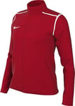 Nike W NK Rpl Park20 RN JKT W Longueur des Hanches, Rouge/Blanc, m Femme