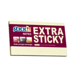 Post-it lappar 76 x 127mm | Stick'n | pastellgul | 90 ark