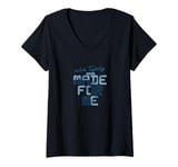 Womens Wine Tastings Were Made For Me - Wine Lover V-Neck T-Shirt