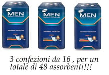 48 Tena Men LEVEL 3 Niveau Absorbants Masculines Fuites Urinaires Homme