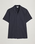 Sunspel Riviera Resort Shirt Navy