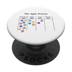 Funny Agile Process AOE Project Process Management PopSockets Adhesive PopGrip