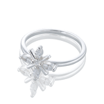 Gynning Jewelry Snowflake Ring (Silver) 15