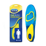 Scholl Gel Active Everyday Insoles for Women, UK Shoe Size 3.5-7.5