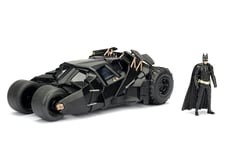 Jada BATMAN THE DARK KNIGHT BATMOBILE 1:24 SCALE DIE-CAST REPLICA, Black