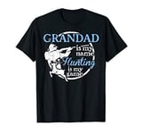 Mens Hunting Grandad Fathers Day Gift for Dad or Grandpa hunter T-Shirt