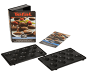 Tefal Snack Collection kakplåtar till smörgåsgrill Svart