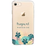 Coque Iphone 7 et 8 tropical paradise