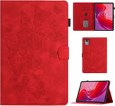 Coque Pour Lenovo Tab M11 11 Pouces 2024 (Tb330fu/Tb330xu) Étui De Protection Case Tablette Housse Smart Cover Avec Réveil/Veille Pour Lenovo Tab M11 2024, Rouge