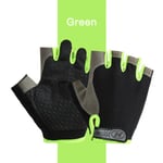 (XLHalf Finger Green) Miesten Pyöräily Moottoripyörä Käsineet Full Finger Kosketusnäyttö Polkupyörä Mtb Pyörä Kuntosali Harjoitushanskat Kesä Ulkokalastus Käsi Guantes Moottoripyörä Käsineet