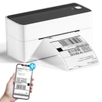 Phomemo Imprimante d'étiquettes Bluetooth, PM241BT Imprimante Thermique Ttiquette 4X6, Imprimante d'étiquettes d'expédition Bluetooth Label Printer pour Code à Barres, Amazon, DHL, FedEx, UPS