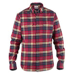 Fjallraven Singi Heavy Flannel Shirt M Long Sleeved T-Shirt - Red, XX-Large