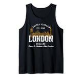 England Retro London Vintage Tank Top