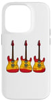 iPhone 14 Pro Electric Guitar Spanish Flag Guitarist Musician Spain Case