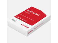 Canon Red Label Superior Wop111 - Glatt - 112 Mikroner - Sterkt Hvitt - A4 (210 X 297 Mm) - 80 G/M² - 500 Ark Papir - For I-Sensys Lbp673dw  Pixma Ts7450i