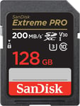 SanDisk 128GB Extreme PRO SDXC card + RescuePRO Deluxe - up to 200MB/s, UHS-I,