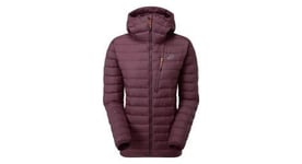 Doudoune a capuche femme mountain equipment earthrise bordeaux