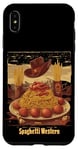 iPhone XS Max Western Spaghetti Meatballs Cowboy Fun Pasta Adventure Art Case