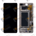 Ecran LCD Complet Samsung Galaxy S10 Plus SM-G975 Blanc Céramique