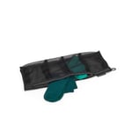 Brabantia - Sac à Linge Chaussettes - Sac de Protection - Jusqu'à 4 Paires - Fermeture à Glissi Ère - Couvercle Spécial - En Maille Solide - Indispensable pour le Linge - Black - 22 x 1 x 42 cm