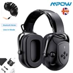 Mpow Bluetooth Headphones Noise Reduction Safety Ear Muffs for Noise Working UK