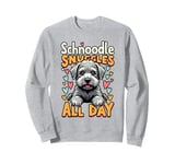 Schnoodle Schnauzer Poodle Puppy Crossbreed Dog Lover Sweatshirt