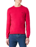 BOSS Men's Rallo Knitted Sweater, Medium Pink660, XXL