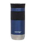 Contigo Byron 2.0 thermal mug, stainless steel insulated mug with Snapseal lock, coffee mug to go, 100% leak proof, dishwasher safe lid, BPA free, keeps drinks warm for up to 6 hours, 470 ml