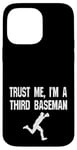 iPhone 14 Pro Max Funny 3rd Third Baseman Baseball Player Defense Field Case