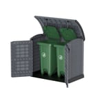 Armoire de rangement jardin Résine  - 1200L - Gris - STOREAWAY ARC LID  