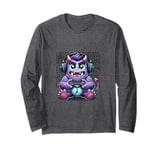 Gaming Consoles Games Virtual Reality Computer Monsters Long Sleeve T-Shirt