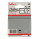 Bosch Clou d'agrafeuse type 47, 1,8 x 1,27 30 mm, paquet de 1000