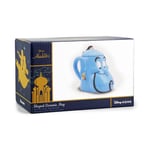 Disney Aladdin Mug 3D en forme de tasse avec couvercle – Génie – Tasse de bureau – Tasse à latte – Tasse 3D – Bleu