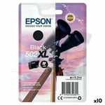 Original Ink Cartridge Epson 502XL Black [10 Units]