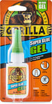 Gorilla Super Glue Gel, 15g – All Purpose, Fast Setting, No-Run Formula with Anti-Clog Cap | Ideal for Metal, Ceramics, Leather & More