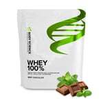 Body Science 2 x Proteinpulver Whey 100% - 1 kg Chocolate Vassleprotein, Protein