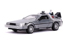 BACK TO THE FUTURE II - DeLorean 1/24 Time Machine Diecast Model Jada Toys